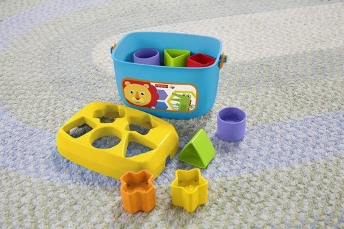 Відерце з кубиками Яскраве Fisher-Price, Mattel (FFC84) / Для пісочниці № 5