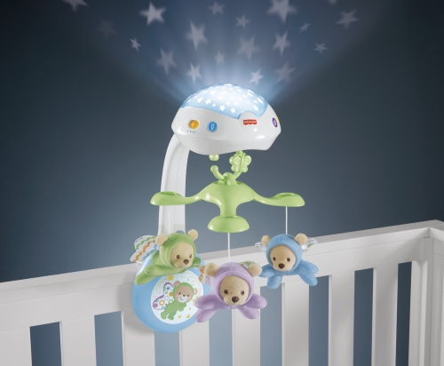 Мобильное с пультом управления Сон бабочки Fisher-Price, Mattel (CDN41) / Мобили для кроватки № 4