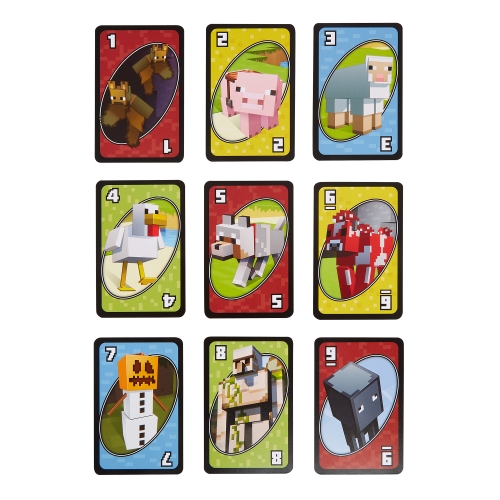 Настольная игра UNO Minecraft, Mattel (06782) / Настольные игры № 7 Kids Republic Настольная игра UNO Minecraft, Mattel (06782) / Настольные игры № 7