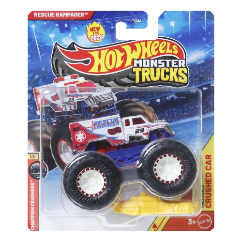 Basic SUV 1:64 from the Monster Trucks series by Hot Wheels (in kit), Mattel (05393) / Toy Transport № 2 Kids Republic Basic SUV 1:64 from the Monster Trucks series by Hot Wheels (in kit), Mattel (05393) / Toy Transport № 2