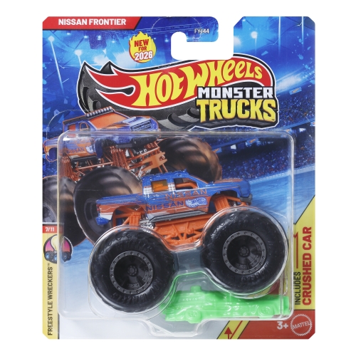 Basic SUV 1:64 from the Monster Trucks series by Hot Wheels (in kit), Mattel (05393) / Toy Transport № 11 Kids Republic Basic SUV 1:64 from the Monster Trucks series by Hot Wheels (in kit), Mattel (05393) / Toy Transport № 11