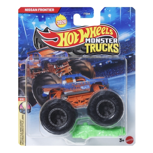 Basic SUV 1:64 from the Monster Trucks series by Hot Wheels (in kit), Mattel (05393) / Toy Transport № 12 Kids Republic Basic SUV 1:64 from the Monster Trucks series by Hot Wheels (in kit), Mattel (05393) / Toy Transport № 12