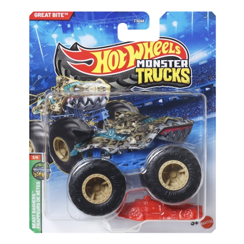 Basic SUV 1:64 from the Monster Trucks series by Hot Wheels (in kit), Mattel (05393) / Toy Transport № 6 Kids Republic Basic SUV 1:64 from the Monster Trucks series by Hot Wheels (in kit), Mattel (05393) / Toy Transport № 6