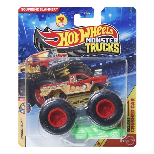 Basic SUV 1:64 from the Monster Trucks series by Hot Wheels (in kit), Mattel (05393) / Toy Transport № 7 Kids Republic Basic SUV 1:64 from the Monster Trucks series by Hot Wheels (in kit), Mattel (05393) / Toy Transport № 7