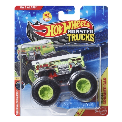 Basic SUV 1:64 from the Monster Trucks series by Hot Wheels (in kit), Mattel (05393) / Toy Transport № 10 Kids Republic Basic SUV 1:64 from the Monster Trucks series by Hot Wheels (in kit), Mattel (05393) / Toy Transport № 10