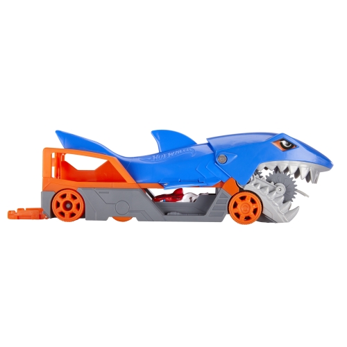 Грузовик-транспортер «Акулья пасть» Hot Wheels, Mattel (25197) / Игрушечный транспорт № 2 Kids Republic Грузовик-транспортер «Акулья пасть» Hot Wheels, Mattel (25197) / Игрушечный транспорт № 2