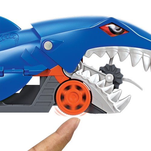 Грузовик-транспортер «Акулья пасть» Hot Wheels, Mattel (25197) / Игрушечный транспорт № 5 Kids Republic Грузовик-транспортер «Акулья пасть» Hot Wheels, Mattel (25197) / Игрушечный транспорт № 5