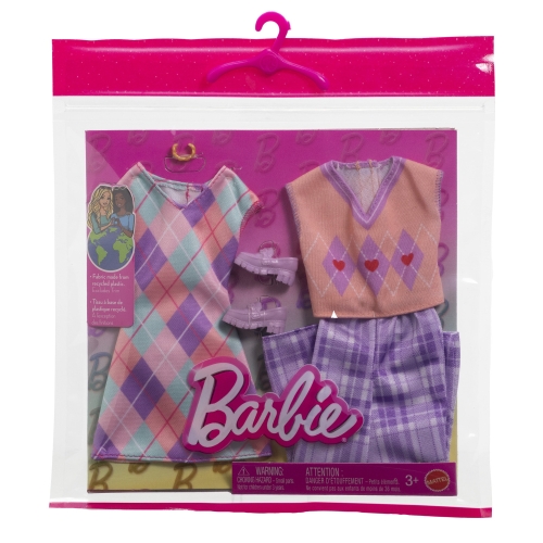 Набір одягу Два модних образи Barbie (в ас.), Mattel (GWF04) / Зроби сам № 14