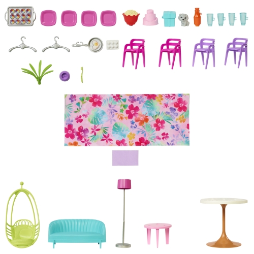 Barbie Malibu House, Mattel (07639) / Doll House Furniture № 7