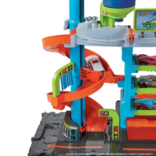 Игровой набор Автомойка: Мегабашня Hot Wheels, Mattel (28955) / Игровые наборы № 3 Kids Republic Игровой набор Автомойка: Мегабашня Hot Wheels, Mattel (28955) / Игровые наборы № 3