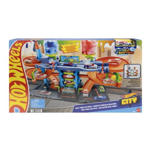 Игровой набор Автомойка: Мегабашня Hot Wheels, Mattel (28955) / Игровые наборы № 5 Kids Republic Игровой набор Автомойка: Мегабашня Hot Wheels, Mattel (28955) / Игровые наборы № 5