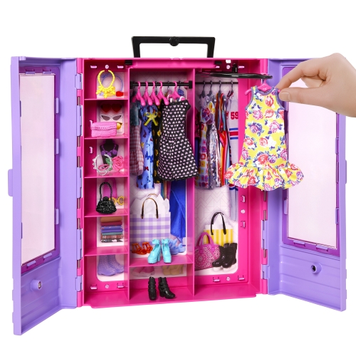 Lilac wardrobe for Barbie, Mattel (89543) / Dolls № 2 Kids Republic Lilac wardrobe for Barbie, Mattel (89543) / Dolls № 2