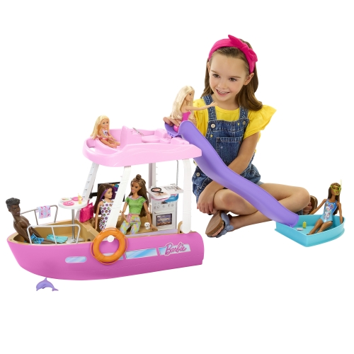 Катер мечты Barbie, Mattel (95100) / Игрушечный транспорт № 2 Kids Republic Катер мечты Barbie, Mattel (95100) / Игрушечный транспорт № 2