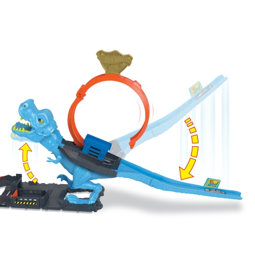 Игровой набор Охота Ти-Рекса Hot Wheels, Mattel (09678) / Игровые наборы № 3 Kids Republic Игровой набор Охота Ти-Рекса Hot Wheels, Mattel (09678) / Игровые наборы № 3