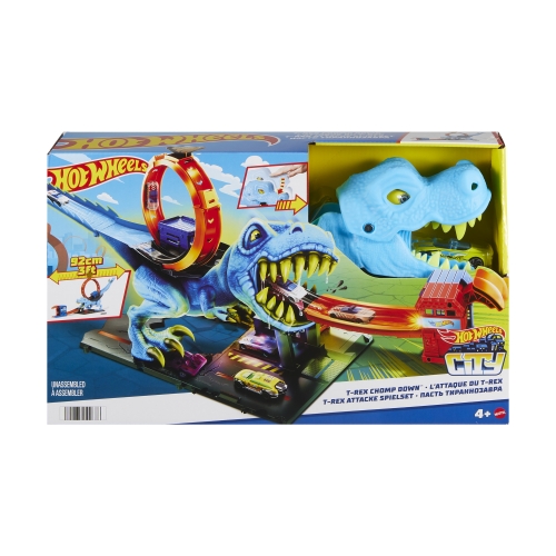 Игровой набор Охота Ти-Рекса Hot Wheels, Mattel (09678) / Игровые наборы № 4 Kids Republic Игровой набор Охота Ти-Рекса Hot Wheels, Mattel (09678) / Игровые наборы № 4