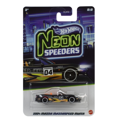 Тематическая машинка Неоновые гоночные Hot Wheels (в ас.), Mattel (12876) / Игрушечный транспорт № 13