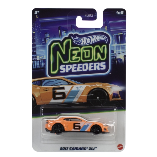 Тематическая машинка Неоновые гоночные Hot Wheels (в ас.), Mattel (12876) / Игрушечный транспорт № 6