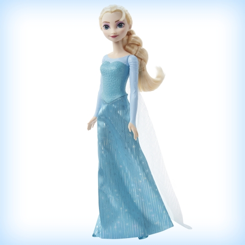 Princess Elsa doll from the movie Frozen in a dress with a train, Mattel (20758) / Dolls № 2 Kids Republic Princess Elsa doll from the movie Frozen in a dress with a train, Mattel (20758) / Dolls № 2