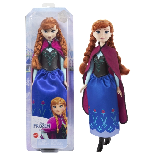Princess Anna doll from the movie Frozen in a cape, Mattel (20734) / Dolls № 5 Kids Republic Princess Anna doll from the movie Frozen in a cape, Mattel (20734) / Dolls № 5