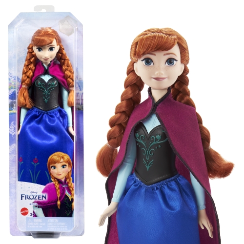 Princess Anna doll from the movie Frozen in a cape, Mattel (20734) / Dolls № 6 Kids Republic Princess Anna doll from the movie Frozen in a cape, Mattel (20734) / Dolls № 6
