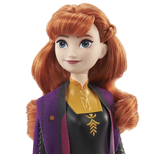 Princess Anna doll from the movie Frozen in the image of a traveler, Mattel (20840) / Dolls № 5 Kids Republic Princess Anna doll from the movie Frozen in the image of a traveler, Mattel (20840) / Dolls № 5