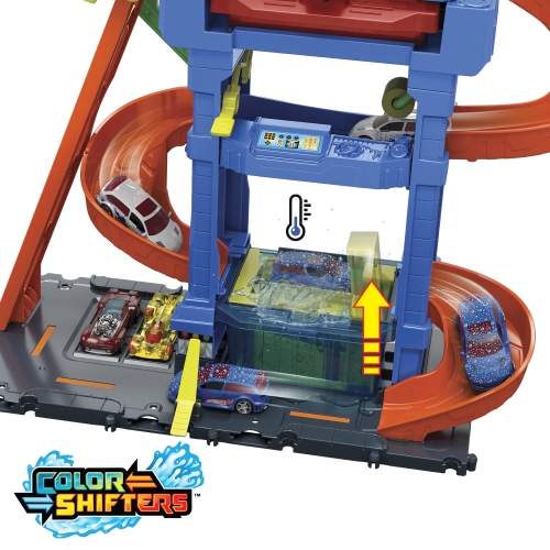 Ігровий набір Автомийка: Шалені віражі Hot Wheels, Mattel (95114) / Ігрові набори № 4