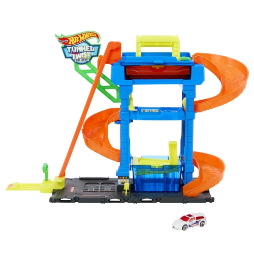 Ігровий набір Автомийка: Шалені віражі Hot Wheels, Mattel (95114) / Ігрові набори № 6
