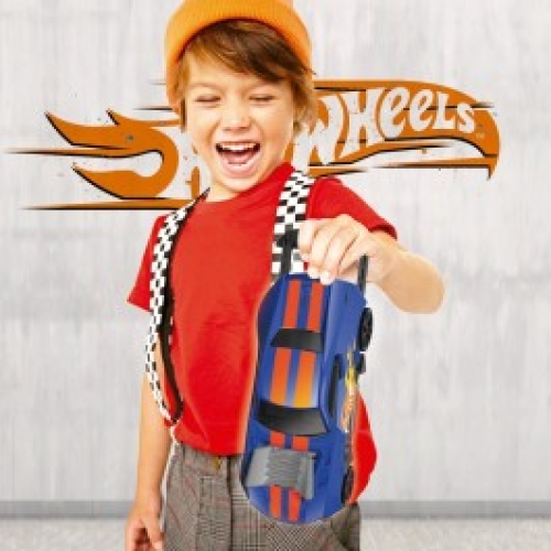 Гоночний автомобіль-гараж 2 в 1 Hot Wheels, Mattel (30729) / Іграшковий транспорт № 5 Kids Republic Гоночний автомобіль-гараж 2 в 1 Hot Wheels, Mattel (30729) / Іграшковий транспорт № 5