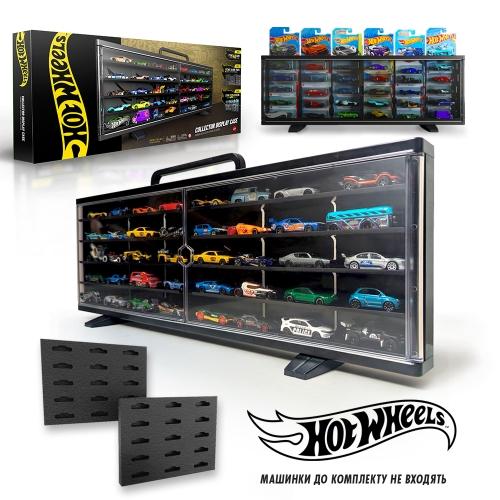 Большой портативный кейс для коллекции машинок Hot Wheels, Mattel (33638) / Игрушечный транспорт № 2 Kids Republic Большой портативный кейс для коллекции машинок Hot Wheels, Mattel (33638) / Игрушечный транспорт № 2