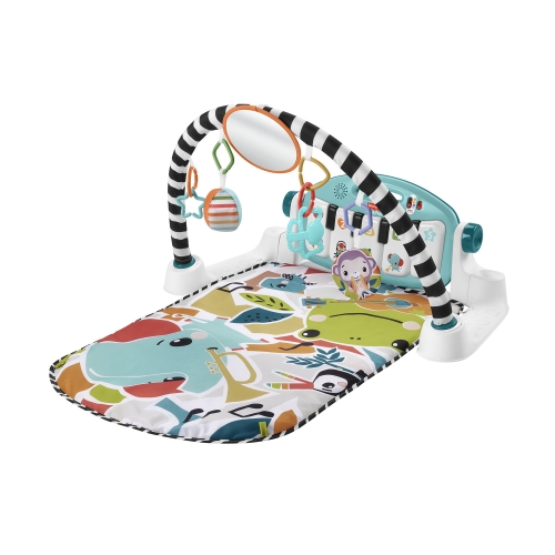 Коврик-игровой центр голубой Нажимай и играй с технологией Smart Stages (англ.) Fisher-Price, Mattel (HWY58) / Коврики развивающие № 3 Kids Republic Коврик-игровой центр голубой Нажимай и играй с технологией Smart Stages (англ.) Fisher-Price, Mattel (HWY58) / Коврики развивающие № 3