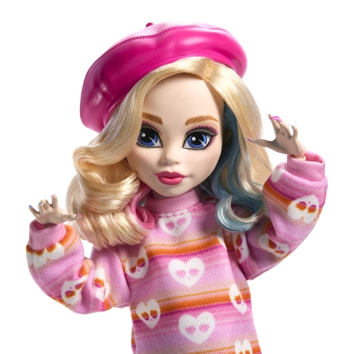 Enid Collectible Doll, Monster High X Wednesday, Mattel (30549) / Dolls № 4