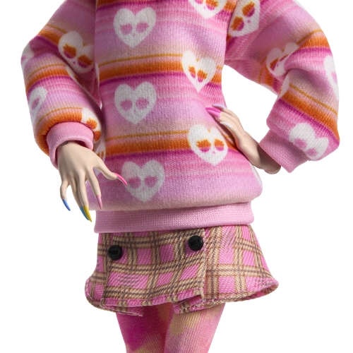 Enid Collectible Doll, Monster High X Wednesday, Mattel (30549) / Dolls № 5