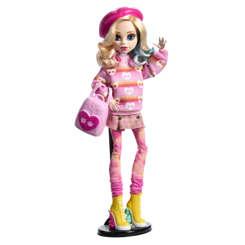 Enid Collectible Doll, Monster High X Wednesday, Mattel (30549) / Dolls