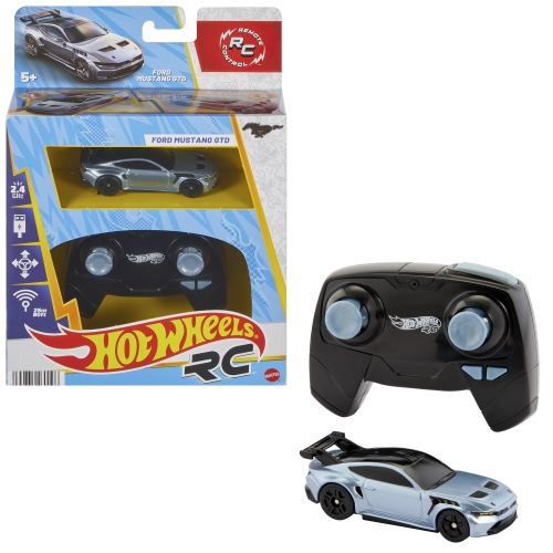 Машинка 1:64 на радиоуправлении Ford Mustang GTD HOT WHEELS®, Mattel (60126) / Игрушечный транспорт № 6 Kids Republic Машинка 1:64 на радиоуправлении Ford Mustang GTD HOT WHEELS®, Mattel (60126) / Игрушечный транспорт № 6
