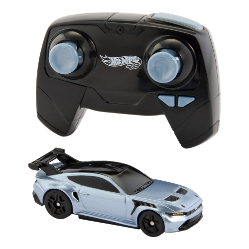 Машинка 1:64 на радиоуправлении Ford Mustang GTD HOT WHEELS®, Mattel (60126) / Игрушечный транспорт Kids Republic Машинка 1:64 на радиоуправлении Ford Mustang GTD HOT WHEELS®, Mattel (60126) / Игрушечный транспорт
