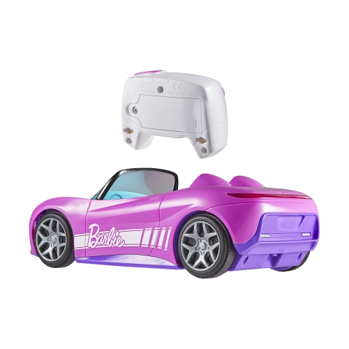 Кабриолет для BARBIE® на дистанционном управлении HOT WHEELS®, Mattel (60157) / Игрушечный транспорт № 6 Kids Republic Кабриолет для BARBIE® на дистанционном управлении HOT WHEELS®, Mattel (60157) / Игрушечный транспорт № 6