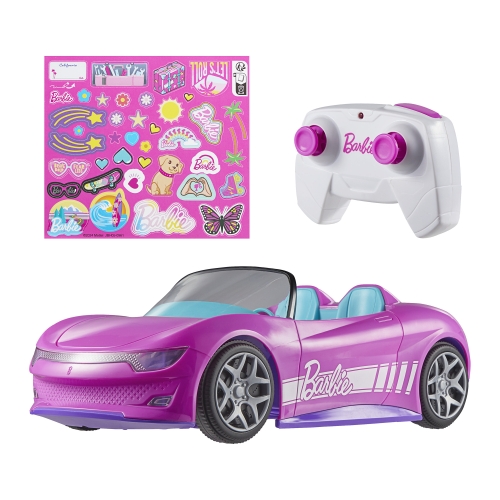 Кабриолет для BARBIE® на дистанционном управлении HOT WHEELS®, Mattel (60157) / Игрушечный транспорт № 9 Kids Republic Кабриолет для BARBIE® на дистанционном управлении HOT WHEELS®, Mattel (60157) / Игрушечный транспорт № 9