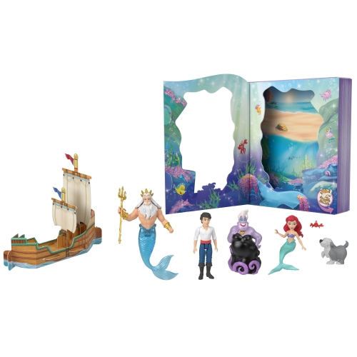 Mini-set Sea Story based on the movie The Little Mermaid Disney Princess, Mattel (63370) / Dolls № 2 Kids Republic Mini-set Sea Story based on the movie The Little Mermaid Disney Princess, Mattel (63370) / Dolls № 2