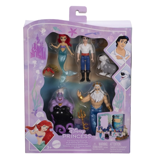 Mini-set Sea Story based on the movie The Little Mermaid Disney Princess, Mattel (63370) / Dolls № 7 Kids Republic Mini-set Sea Story based on the movie The Little Mermaid Disney Princess, Mattel (63370) / Dolls № 7