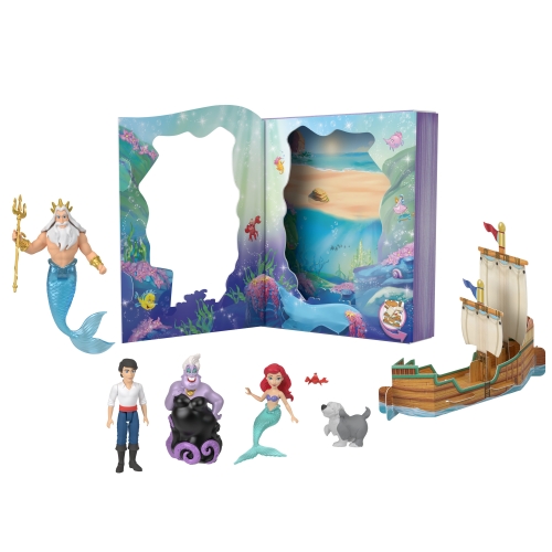 Mini-set Sea Story based on the movie The Little Mermaid Disney Princess, Mattel (63370) / Dolls Kids Republic Mini-set Sea Story based on the movie The Little Mermaid Disney Princess, Mattel (63370) / Dolls