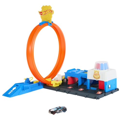 Игровой набор Суперполицейский участок Hot Wheels, Mattel (64155) / Игровые наборы № 3 Kids Republic Игровой набор Суперполицейский участок Hot Wheels, Mattel (64155) / Игровые наборы № 3