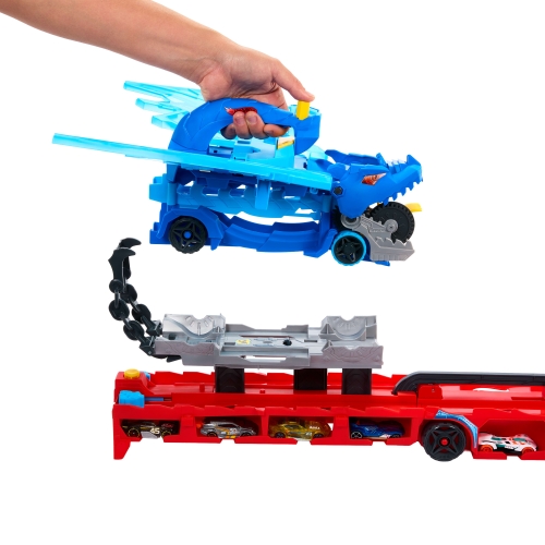 Транспортер-трансформер «Два дракона» Hot Wheels, Mattel (64179) / Игрушечный транспорт № 2