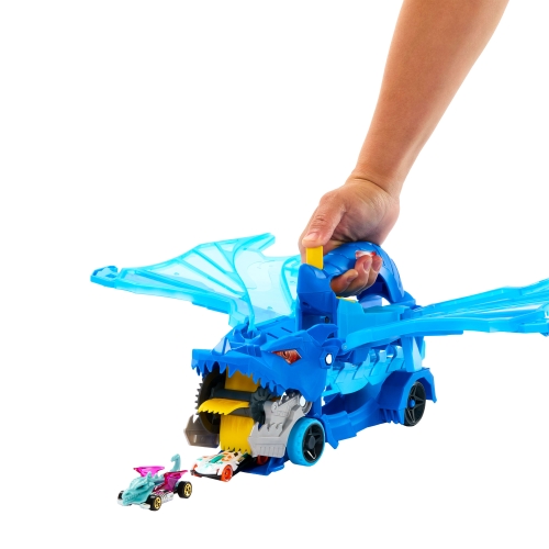 Транспортер-трансформер «Два дракона» Hot Wheels, Mattel (64179) / Игрушечный транспорт № 3
