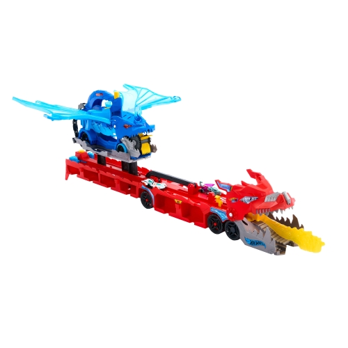 Транспортер-трансформер «Два дракона» Hot Wheels, Mattel (64179) / Игрушечный транспорт № 4