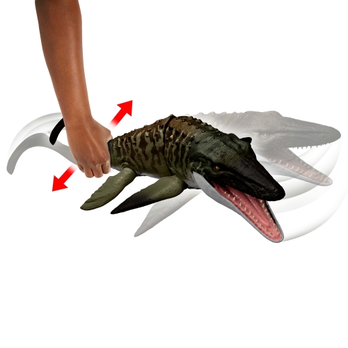 Interactive dinosaur figure Mosasaur Jaw Trap from the movie Jurassic World, Mattel (70620) / Figures № 2