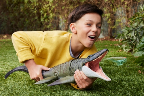 Interactive dinosaur figure Mosasaur Jaw Trap from the movie Jurassic World, Mattel (70620) / Figures № 7