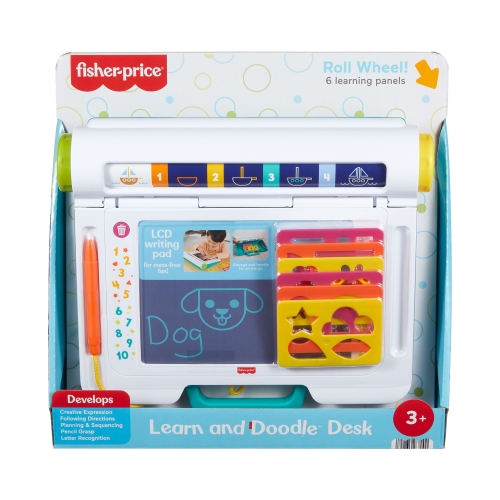 Доска-планшет Рисируем и учимся Fisher-Price, Mattel (JDL70) / Рисование № 2 Kids Republic Доска-планшет Рисируем и учимся Fisher-Price, Mattel (JDL70) / Рисование № 2
