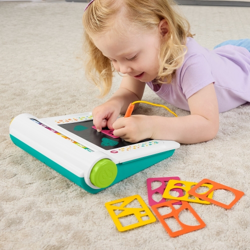 Доска-планшет Рисируем и учимся Fisher-Price, Mattel (JDL70) / Рисование № 5 Kids Republic Доска-планшет Рисируем и учимся Fisher-Price, Mattel (JDL70) / Рисование № 5