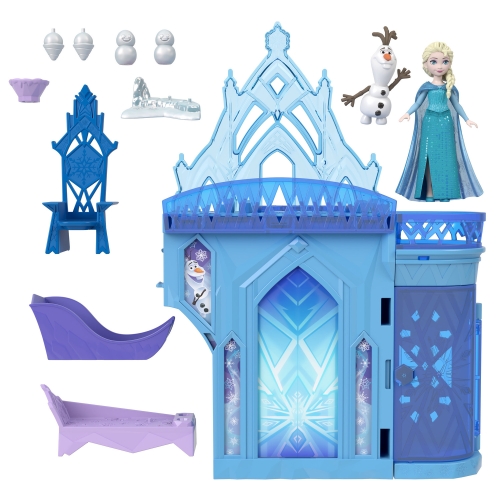 Замок принцессы Эльзы по мотивам м/ф Ледяное сердце, Mattel (JDP63) / Куклы