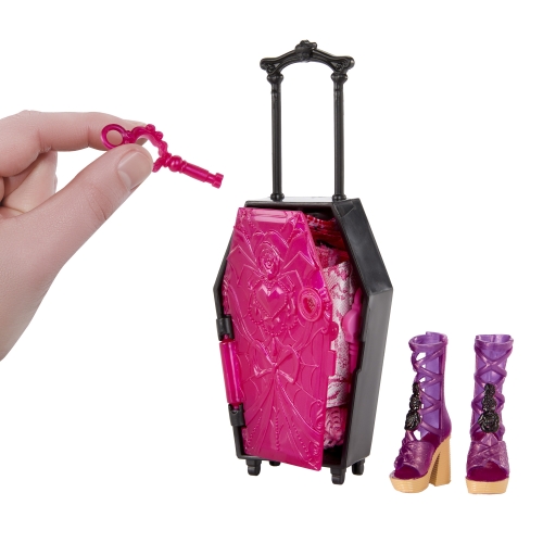 Monster High Draculauras Horror Secrets Surprise Set, Nightmare Vacation Series, Mattel (89042) / Dolls № 8 Kids Republic Monster High Draculauras Horror Secrets Surprise Set, Nightmare Vacation Series, Mattel (89042) / Dolls № 8